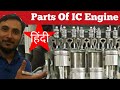 Parts of Engine in Hindi || Cylinder,piston, crankshaft and connecting rod