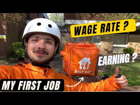 Got My First Job As Just Eat Courier | Delivery Jobs In UK ?? | #justeat #parttimejobsforstudents