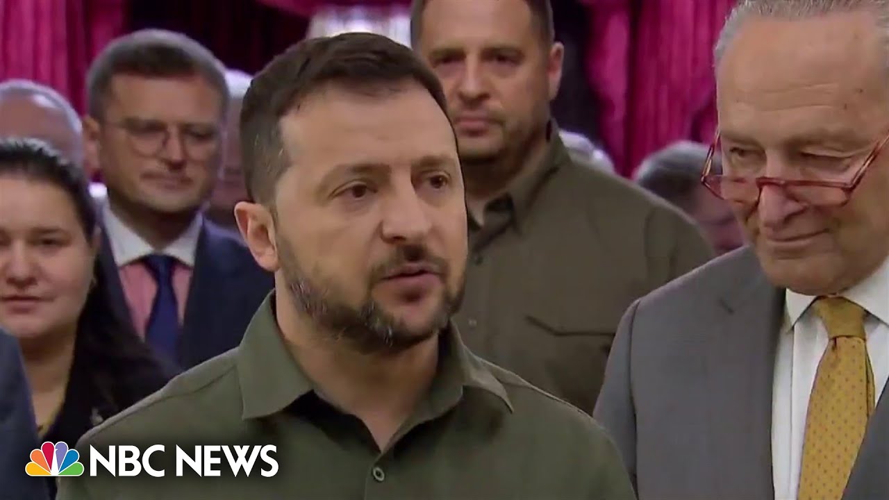 Zelenskyy meets with Biden after mixed reaction from Republicans in Congress