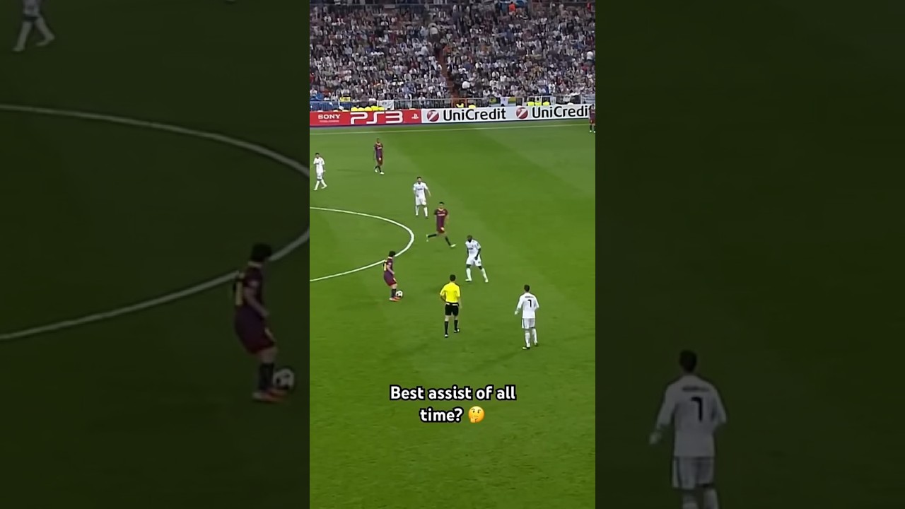 GREATEST ASSIST OF ALL TIME 😲😱  #soccer #football #shorts
