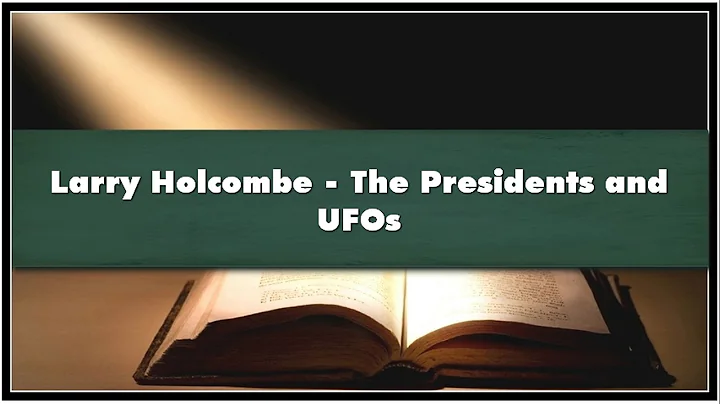 Larry Holcombe The Presidents and UFOs Amzn Audibl...