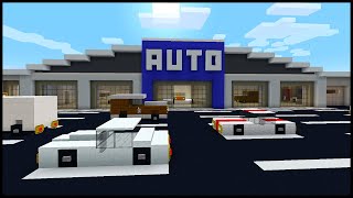 Minecraft: how to build a car dealership | part 3 (interior)