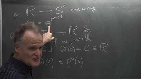 Topology - Bruno Zimmerman - Lecture 18