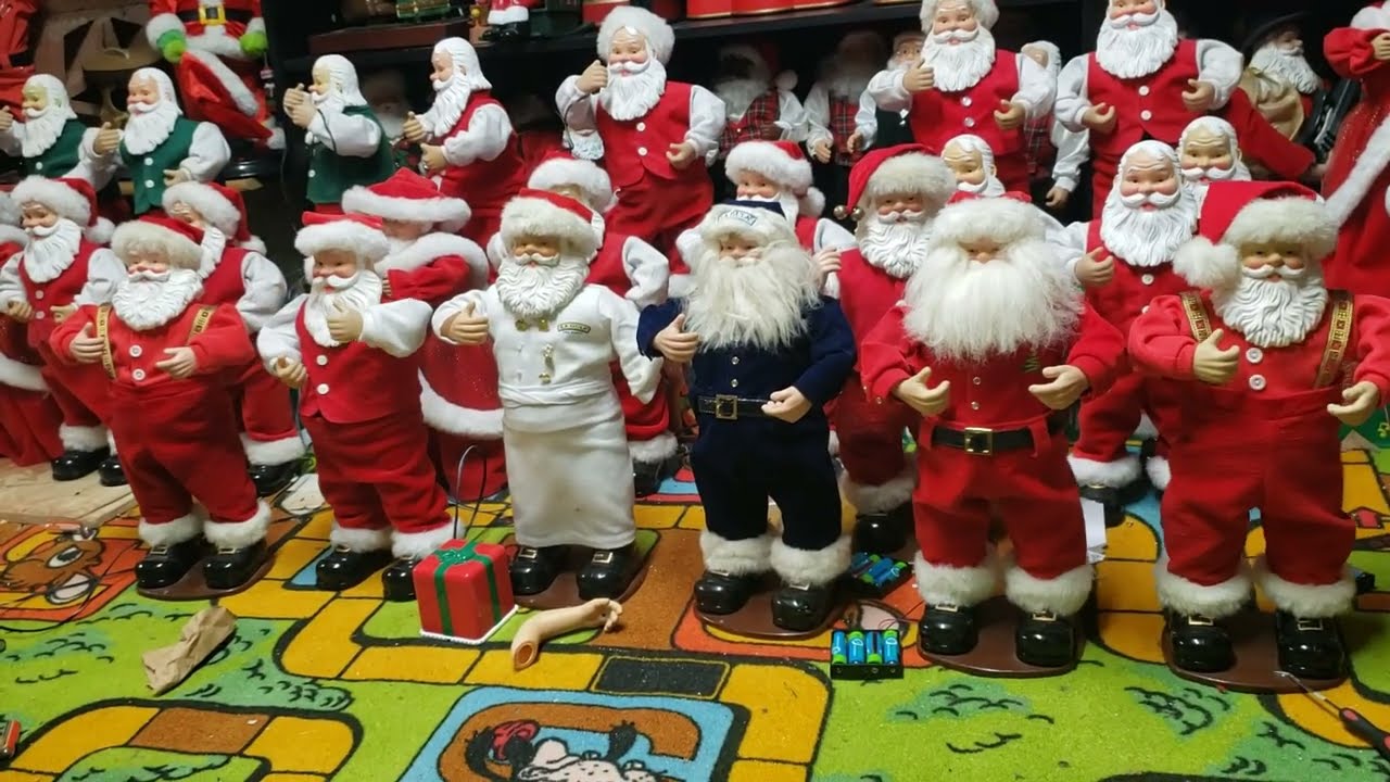 Spain Exclusive La Gula Rock Santa Collectibles Christmas Fantasy Blue Ridge Designs Chain Fong