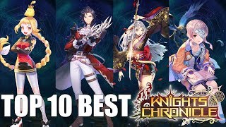 TOP 10 BEST Heroes in Knights Chronicle! screenshot 2