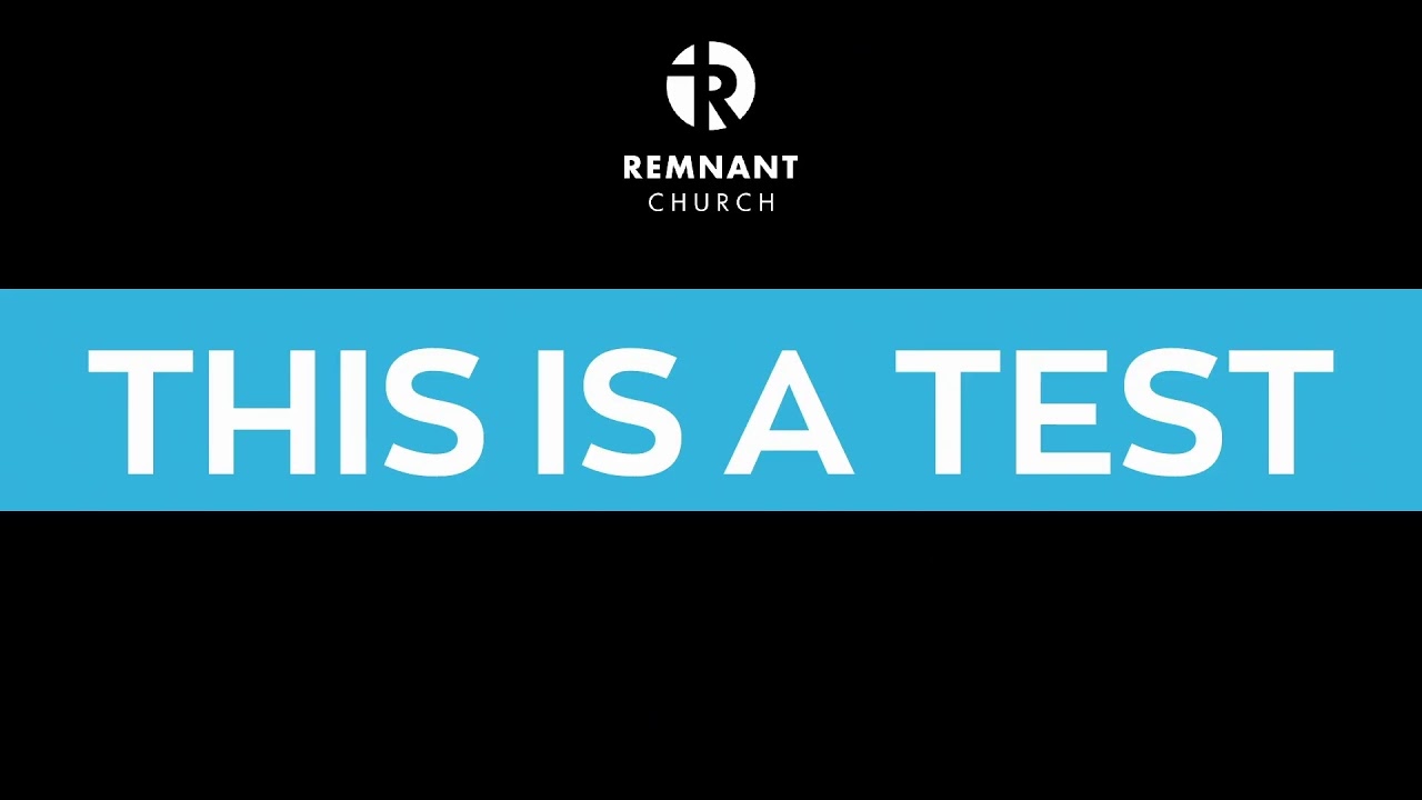 Remnant Church Live Stream - YouTube