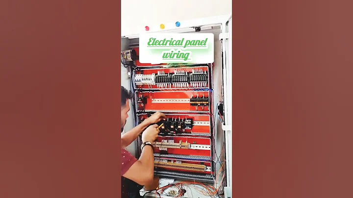 #electrical panel automation work #plc #electrician electrical engineering