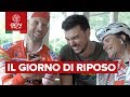 Il giorno di riposo - Androni Sidermec Vs GCN Italia | Giro d'Italia 2019