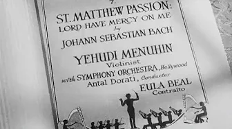 Bach, Erbarme Dich (Menuhin, Beal, Dorati) Bach, Erbarme Dich (Menuhin, Beal, Dorati)