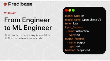 Go From Engineer to ML Engineer with Declarative Machine Learning