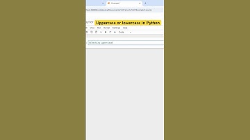 Check Uppercase or Lowercase in Python🐍 #coding #pythontutorial #python