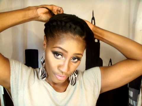 Two Flat Twists Elegant Protective Style Youtube