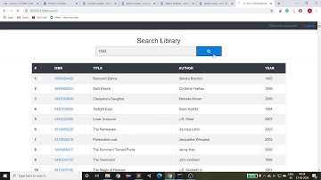 Project 1 Brief Demonstration - CS50 Web Programming with Python And JavaScript