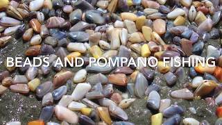 Pompano fishing and beads #pompano #surfFishing #northeastFlorida