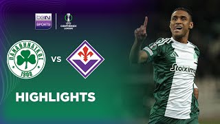 Panathinaikos 3-2 Fiorentina | Europa Conference League 24/25 Match Highlights
