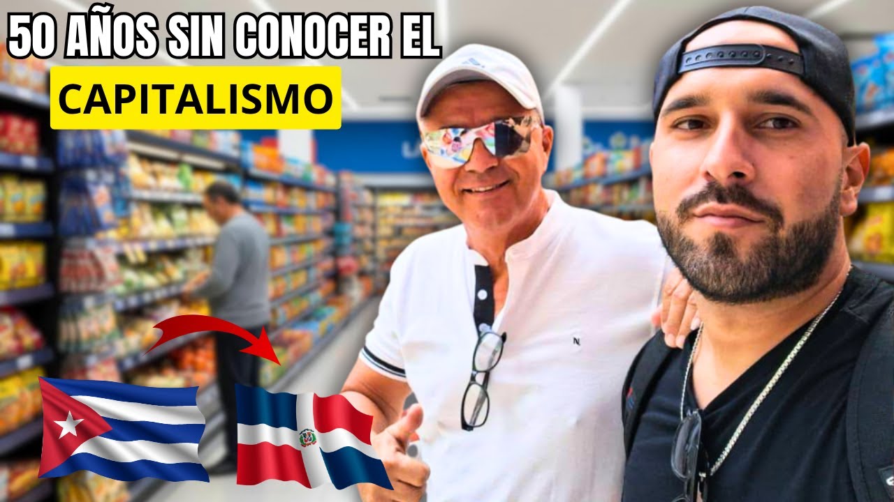 Mi Papá Conoce Un Supermercado Por Primera Vez En Republica Dominicana 🇩🇴 A Sus Casi 60 Años