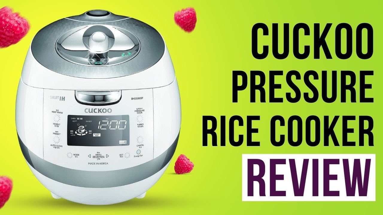 CUCKOO CRP-BHSS0609F | 6-Cup (Uncooked) Induction Heating Pressure Rice  Cooker | 16 Menu Options, Stainless Steel Inner Pot, Made in Korea | White