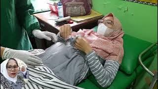 Two patients pregnant 29 weeks and 33 weeks// Dua pasien hamil 29 minggu dan 33 minggu