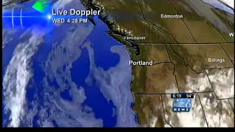 6 pm Forecast, September 11, 2013
