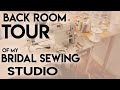 Sewing Studio Tour | See the Back Room of my Design Studio | Alterations Shop