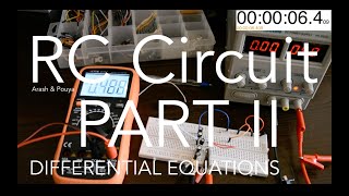 RC Circuits - Differential Equations, Time Constant, and Experiment (Part 2)