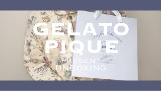 〔ジェラピケ〕ある方から頂いた誕生日プレゼント開封動画【gelatopiqué/ジェラートピケ】