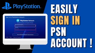 How to Sign Into PlayStation Network !