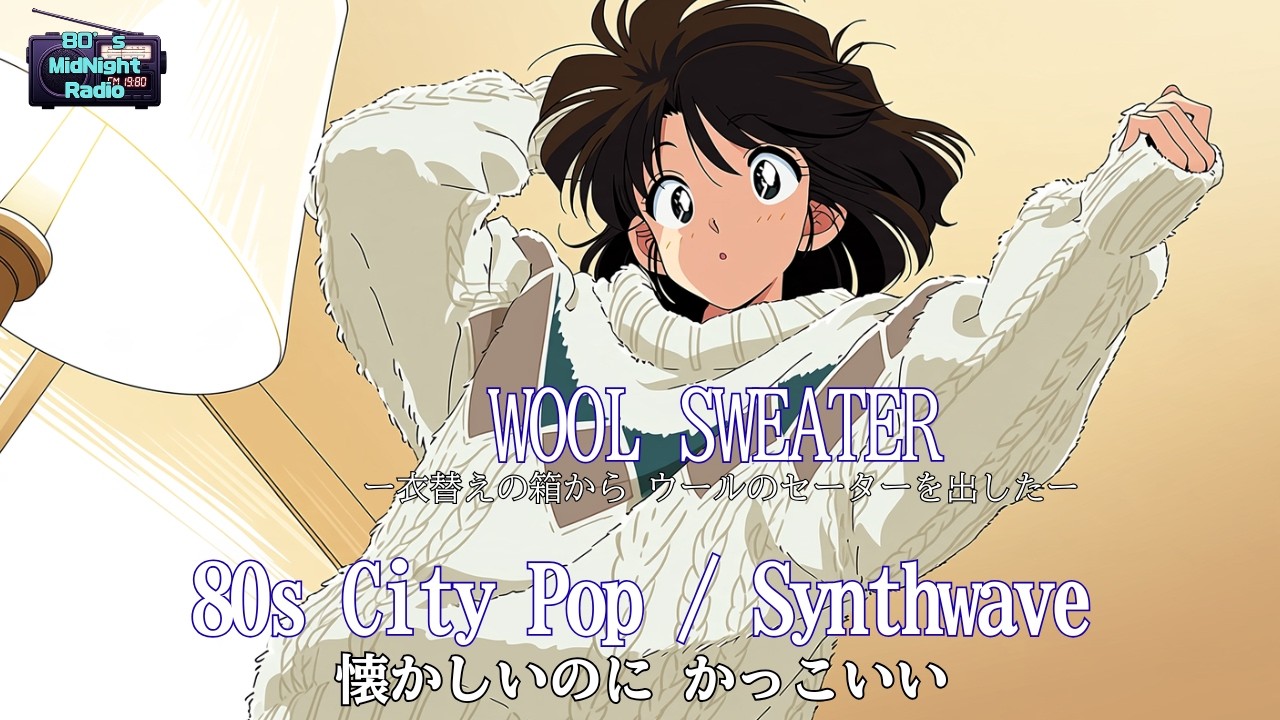 衣替えの箱から ウールのセーターを出した（WOOL SWEATER）｜80s