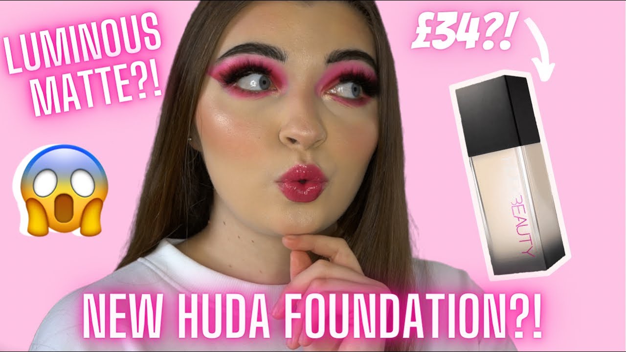 NEW HUDA BEAUTY FAUX FILTER LUMINOUS MATTE FOUNDATION?!😬// BETTER THAN HER FIRST?!//MISSECBEAUTY