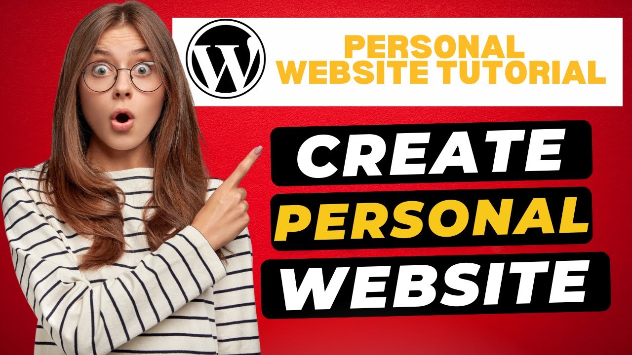 How To Create A Personal Website In WordPress (2026) 🔥 | Personal ...