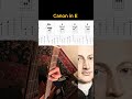 Canon in E Easy Guitar Tab and Tutorial - Johann Pachelbel #guitar #guitartab #classicalmusic