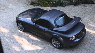 Mazda MX5 Miata Power Retractable Hardtop opening & closing
