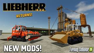 FEED, DRYERS & Liebherr 622 RETURNS! NEW MODS / UPDATES (GUIDE/REVIEW) Farming Simulator25