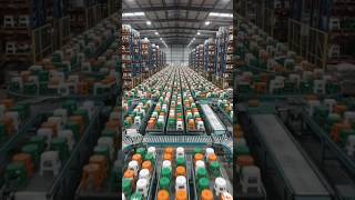 🏭 Inside the High-Tech Factory Mass-Producing Stools 😱🪑 #music #viral #ai #shorts