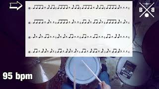 Rhythm Training | Reading Excercise PART 7 (Eighth Notes, Eighth Rests)