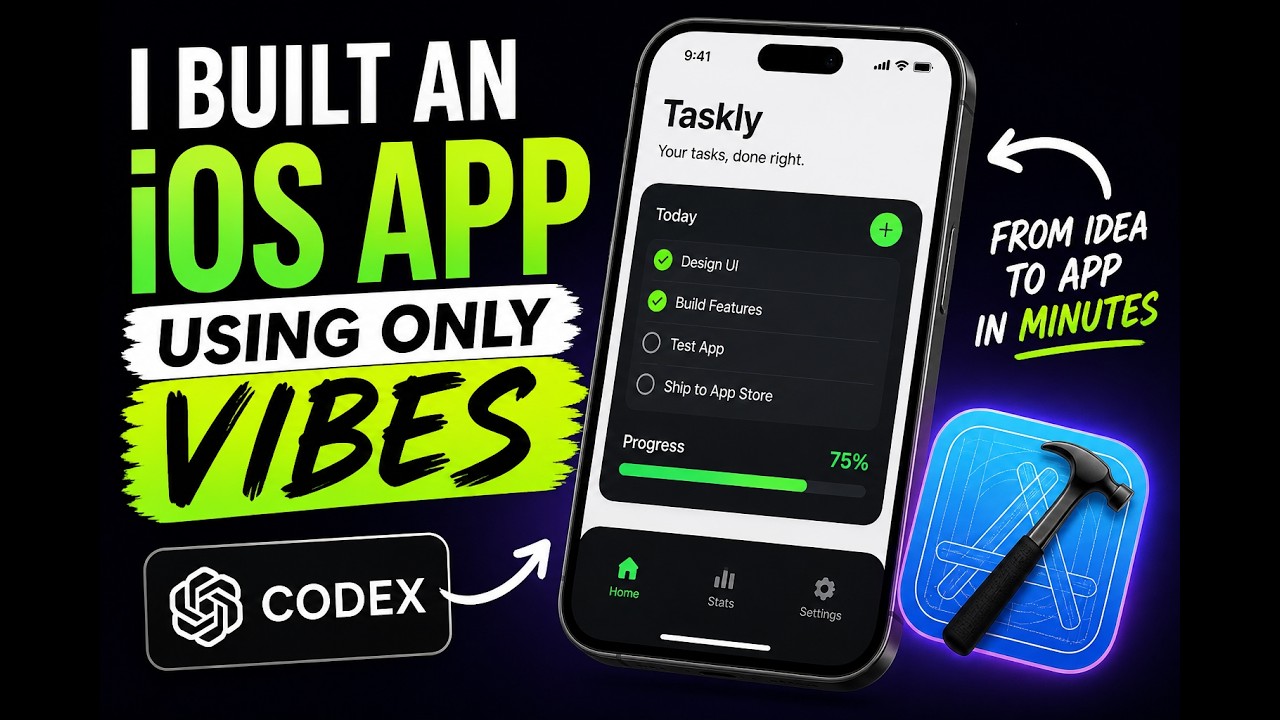 I Built an iPhone App Without Coding (Just AI) - YouTube