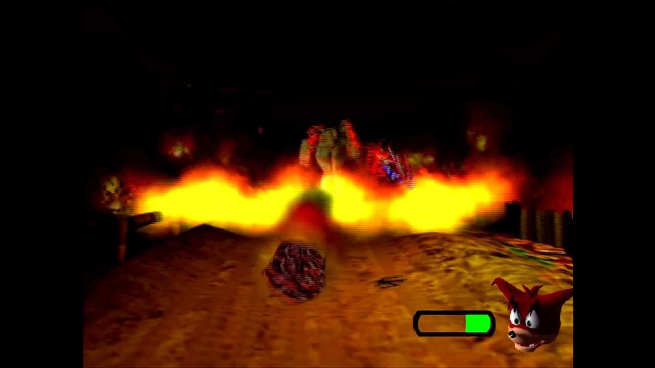 Crash Bandicoot The Wrath of Cortex (3rd) Boss Crashes to Ashes