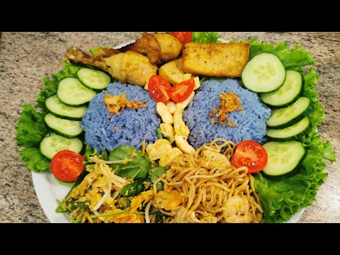 Nasi Lemak Bunga Telang Recipe