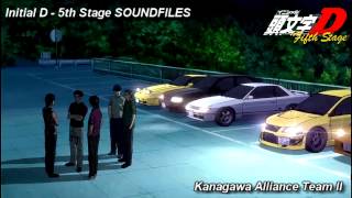 Initial D 5th Stage SOUNDFILES  Kanagawa Alliance Team II