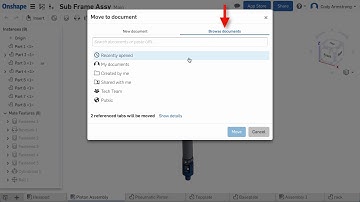 Move Tabs To Existing Document | What