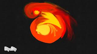 Earth and Theia collision simulation