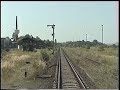 Führerstandsfahrt Bernburg - Aschersleben am 10.08.2003