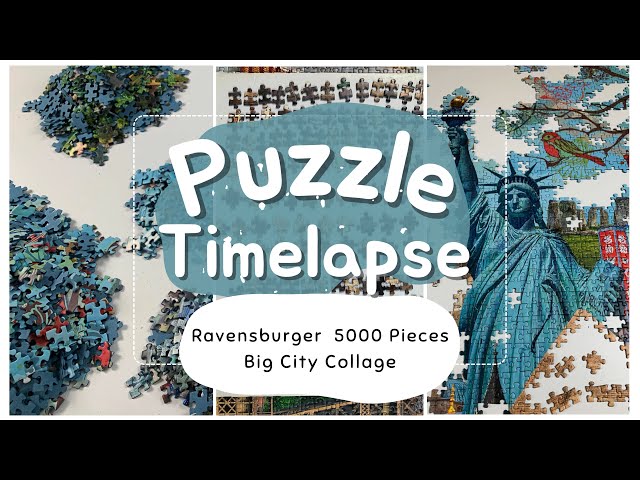 How to Build a 5000-Piece Ravensburger Jigsaw Puzzle - HobbyLark