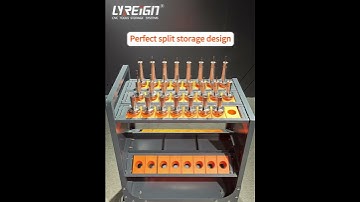 CNC tool cart ZYCA4 video tutorial #diy #tools #machine