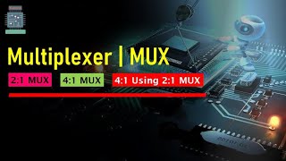 Multiplexer 2:1 Mux 4:1 Mux | Design 4:1 mux using 2:1