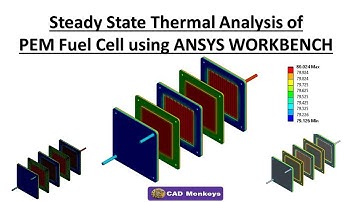 Steady State Thermal Analysis of PEM Fuel Cell using ANSYS WORKBENCH.