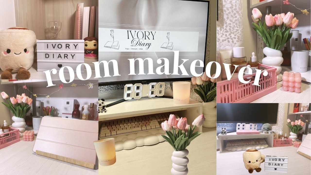 aesthetic ROOM MAKEOVER 2026 🌷  pinterest inspired ✨