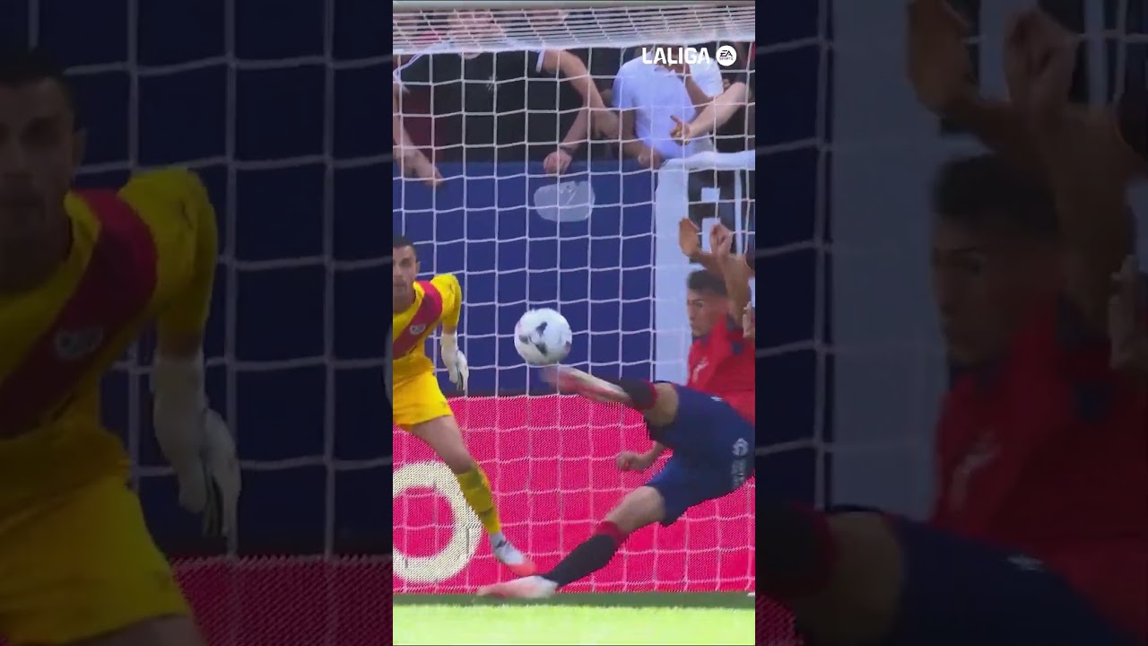 El golazo de Ante Budimir contra el Rayo Vallecano #LALIGAHighlights