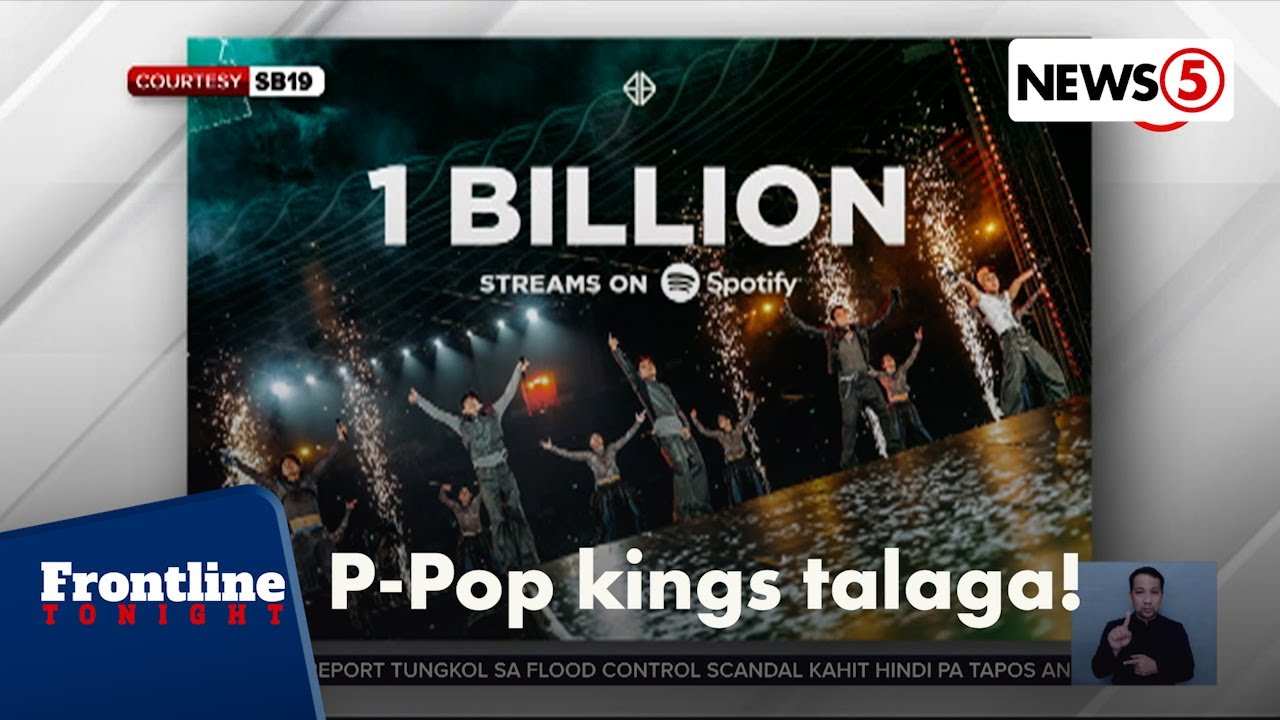 SB19, naka-1 billion streams na sa Spotify | Frontline Tonight
