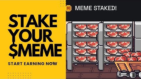 STAKE YOUR $MEME NOW ! Start earning steak and get rewarded 